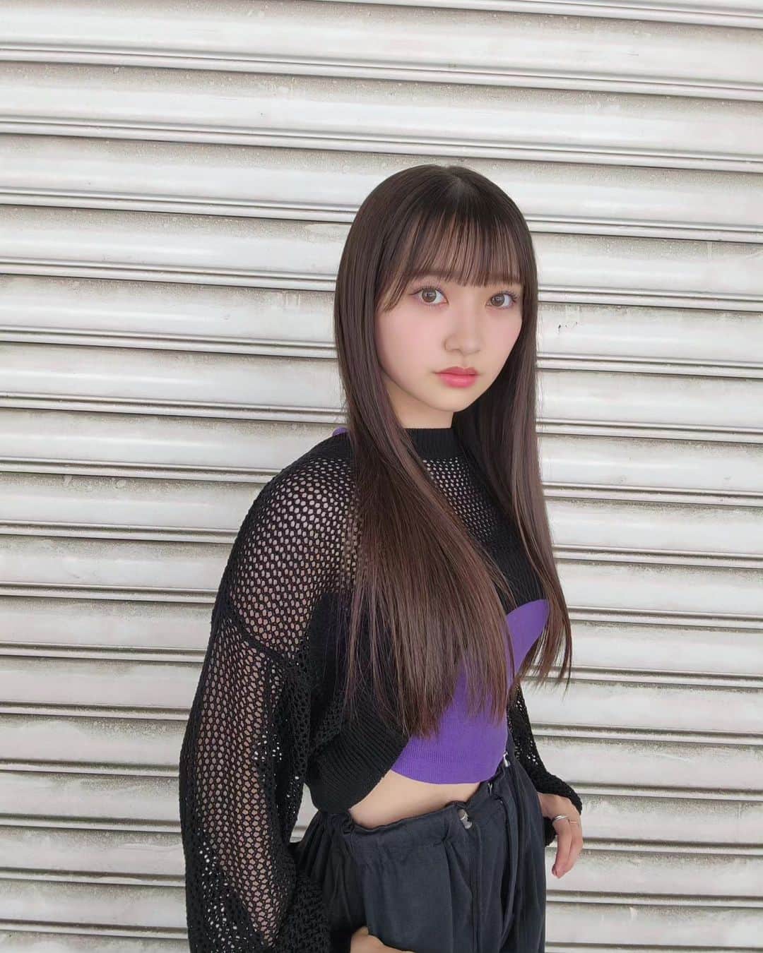 山﨑空のインスタグラム：「私服☆ #akb48 #17期研究生 #山﨑空」
