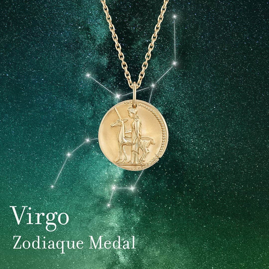 ヴァンクリーフ&アーペルさんのインスタグラム写真 - (ヴァンクリーフ&アーペルInstagram)「It's Virgo season! ♍   Enter the universe of this earth sign with the Virginis Zodiaque medal and long necklace, whether in gold or in combination with malachite.   #VCAZodiaque #VanCleefArpels #Zodiac #ZodiacSigns #Virgo」9月8日 0時55分 - vancleefarpels