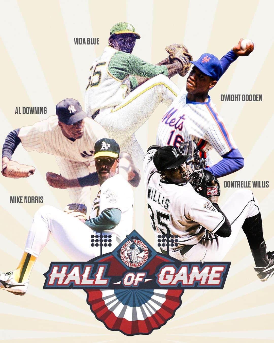 MLBさんのインスタグラム写真 - (MLBInstagram)「Five members of the Black Aces will be celebrated this Saturday as @nlbmuseumkc hosts its 2023 Hall of Game induction ceremony. The Hall of Game honors MLB greats for playing the game in the spirit and style that made Negro Leagues Baseball a fan favorite.」9月8日 0時59分 - mlb