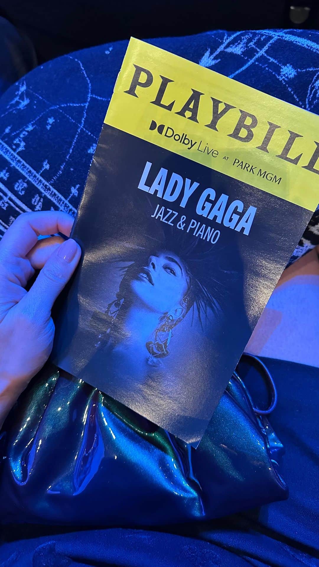 カロリーネ・セリコのインスタグラム：「Um pot-pourri da noite que vivemos ontem, para os fãs de @ladygaga, assim como eu! Obrigada, Gaga 🤍  #CaCelicoViagem」
