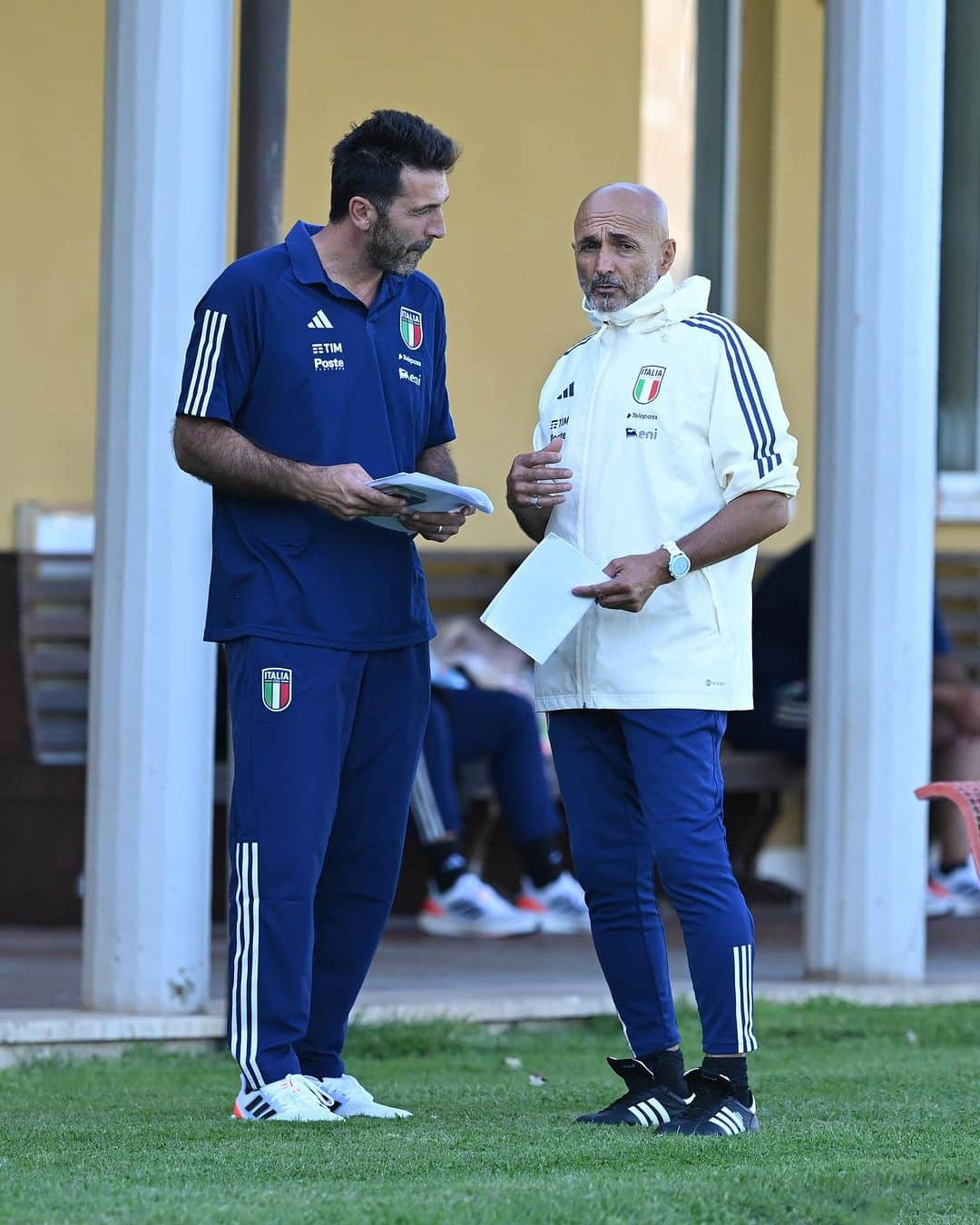 ジャンルイジ・ブッフォンのインスタグラム：「🆕🇮🇹  #Nazionale #Azzurri #VivoAzzurro #Spalletti #Buffon」