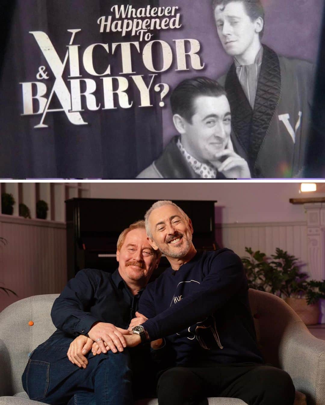 アラン・カミングさんのインスタグラム写真 - (アラン・カミングInstagram)「What ever happened to Victor and Barry? Find out on Scotland Tonight at 8.30! Also, their 3 albums are now available on streaming platforms!! And yes… Victor & Barry are back」9月8日 1時26分 - alancummingreally