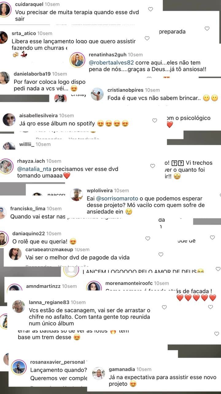 Sorriso Marotoのインスタグラム：「Alô pagodeiros de plantão, estão por aí? Vocês que pediram, hein … 😎🎶」