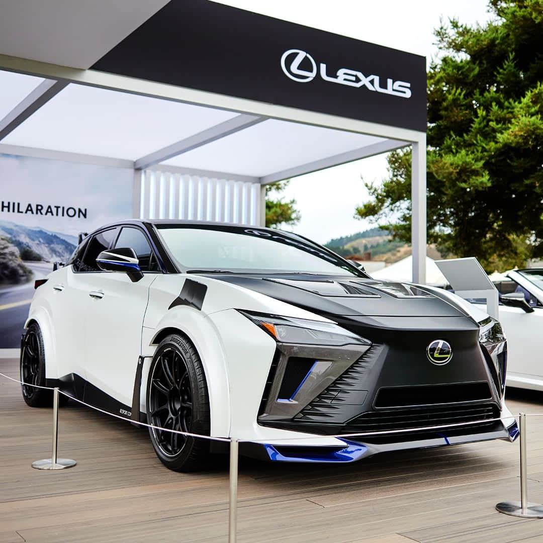 Lexus USAさんのインスタグラム写真 - (Lexus USAInstagram)「#TBT Throwing it back to this year’s #MontereyCarWeek and our #LexusRZ SPORT CONCEPT making an appearance at The Quail. Give us your take on this version of our EV.」9月8日 1時54分 - lexususa