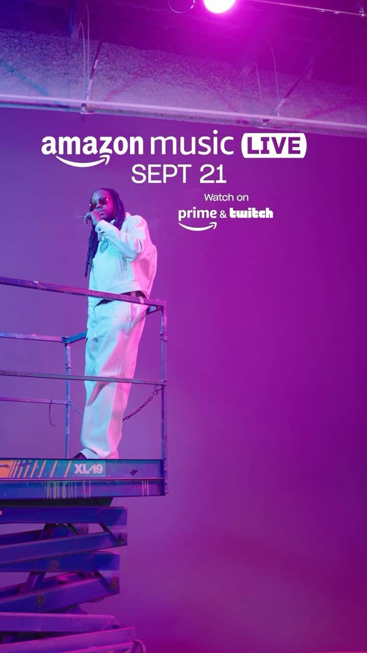 のインスタグラム：「@2chainz making moves for a new season of #AmazonMusicLive. @teddysphotos kicks off thursday nights Sept 21 🫡」