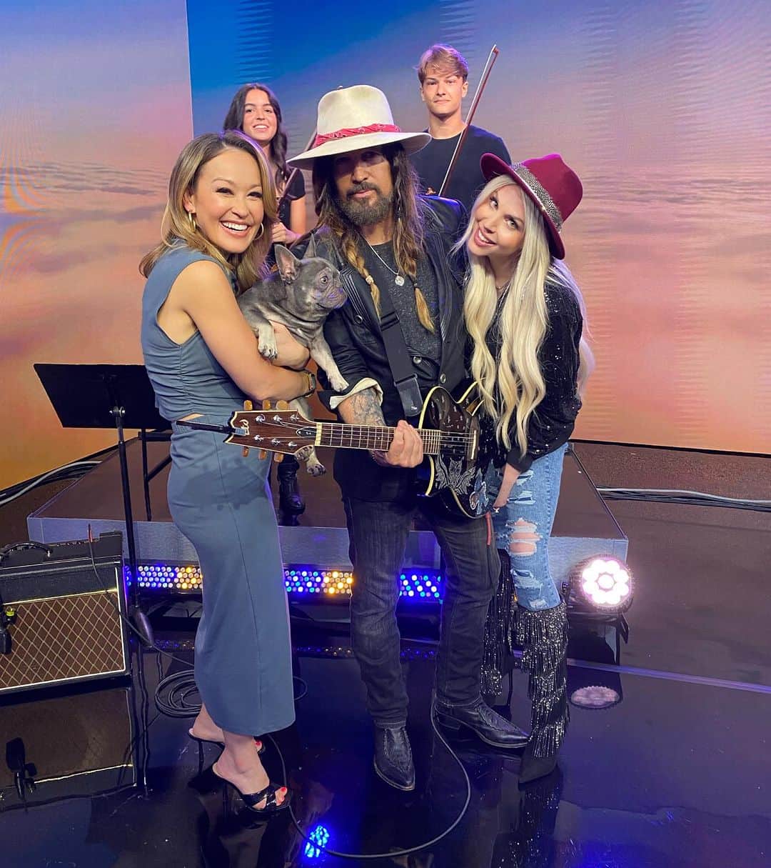 ビリー・レイ・サイラスのインスタグラム：「Thank you so much amazing @evapilgrim & @walterunleashed for making our trip so very special!!! 🙏🏼🐾😍❤️  📸 @scottyadkins」