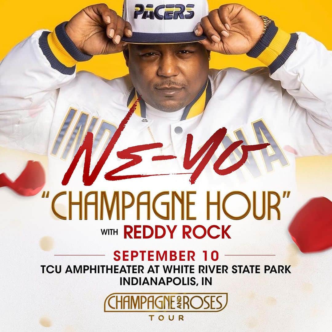 NE-YOさんのインスタグラム写真 - (NE-YOInstagram)「THIS IS FOR THE GROWN N SEXY! INTRODUCING THE "CHAMPAGNE HOUR"! 🍾   We're partying all night at my #ChampagneAndRoses Tour with @marioworldwide & @pleasurep. 🥂🌹 Don't miss the #CHAMPAGNEHOUR featuring some of your favorite DJs when doors OPEN!  If you still don't have tickets, hit link in bio NOW!」9月8日 2時49分 - neyo