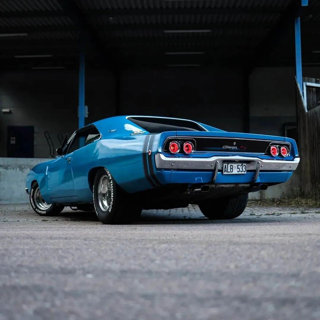 Classics Dailyのインスタグラム：「1968 Dodge Charger Photos @marioklemm Owner @thenordic68 _ #Classic #classics #Classiccar #classiccars #americanmuscle #Musclecar #Musclecars #car #dodge #charger」