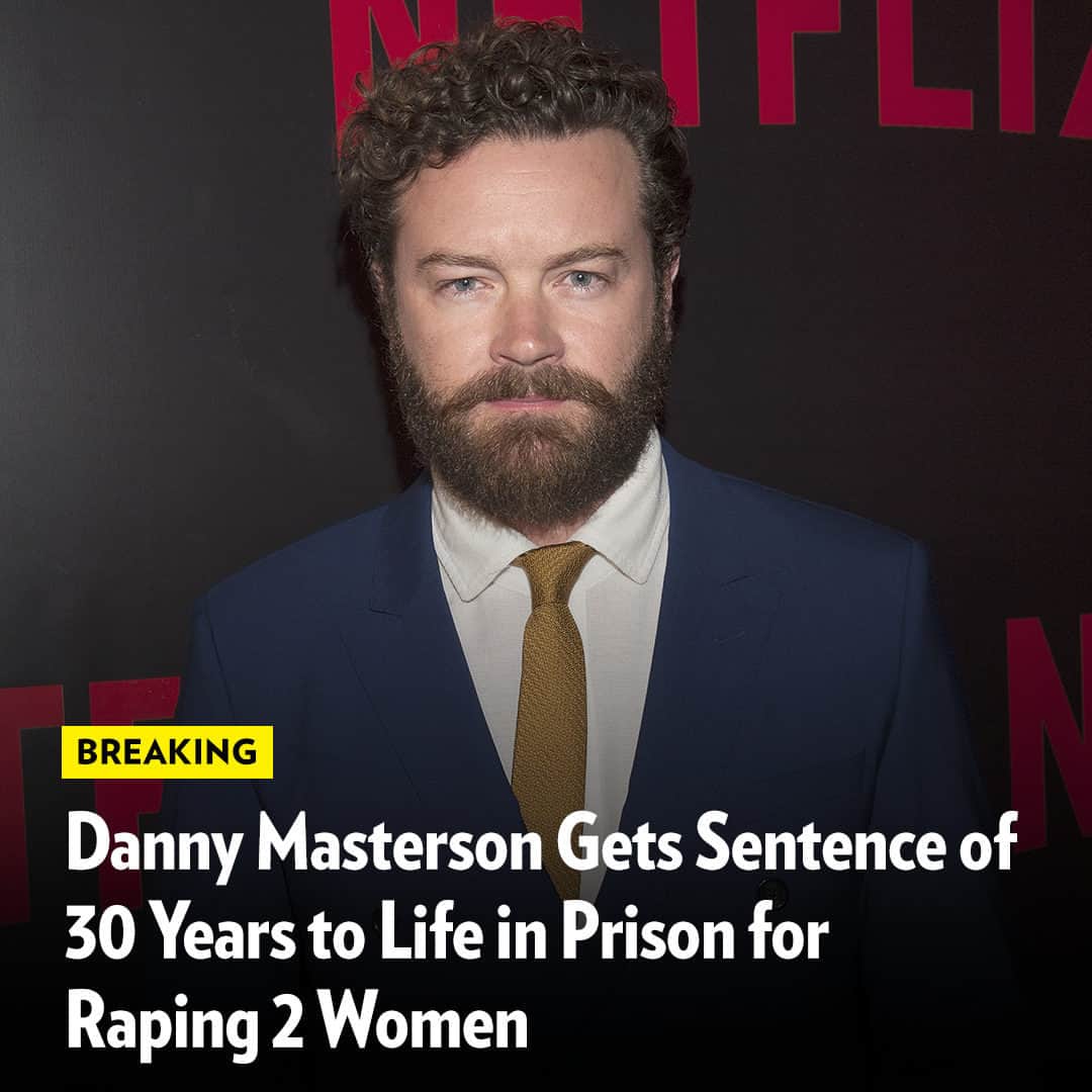 People Magazineさんのインスタグラム写真 - (People MagazineInstagram)「Danny Masterson, who was convicted in May of raping two women, has been sentenced to 30 years to life in prison for his crimes, according to the Los Angeles Times. Tap our bio link for more details. | 📷: Getty」9月8日 3時56分 - people