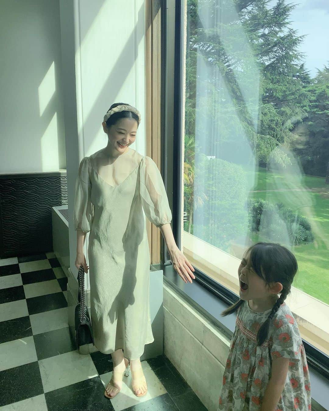 山口愛実のインスタグラム：「二人がバッチし！って写真はなかなかなかの奇跡が起こらないと難しい😆」