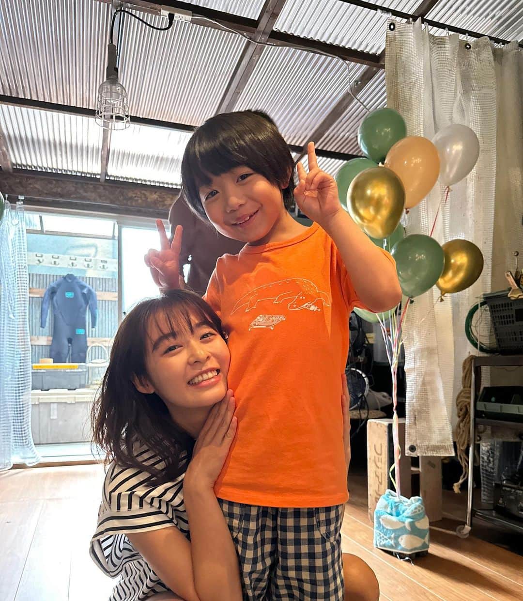 のインスタグラム：「真夏のシンデレラ　オフショット  #森七菜 #もりななのきまぐれ #真夏のシンデレラ #夏シン #夏シンのアイドル #春樹 #石塚陸翔くん #みんながメロメロ #連続投稿64日目」