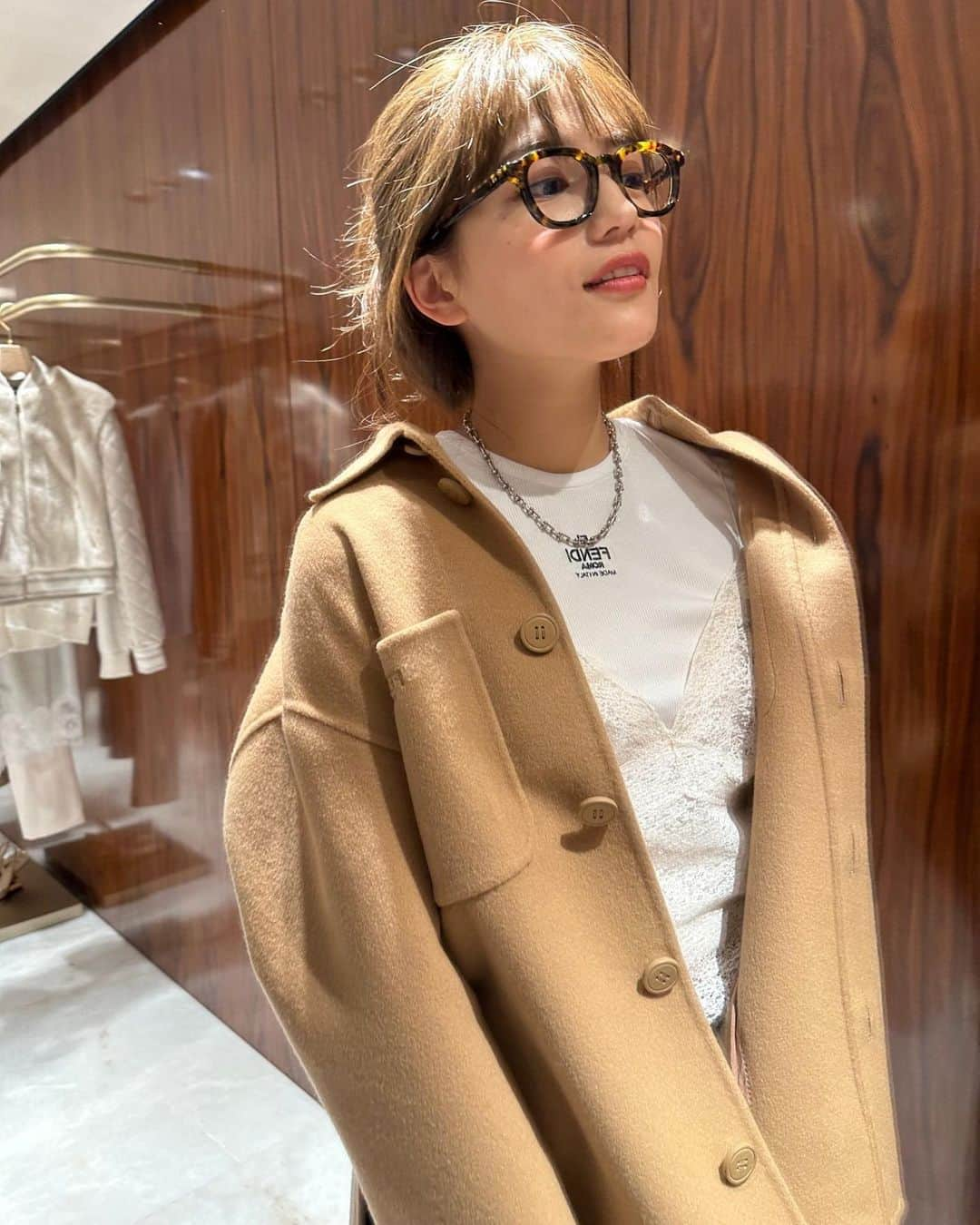 川口春奈のインスタグラム：「あー可愛かった♡ @fendi」