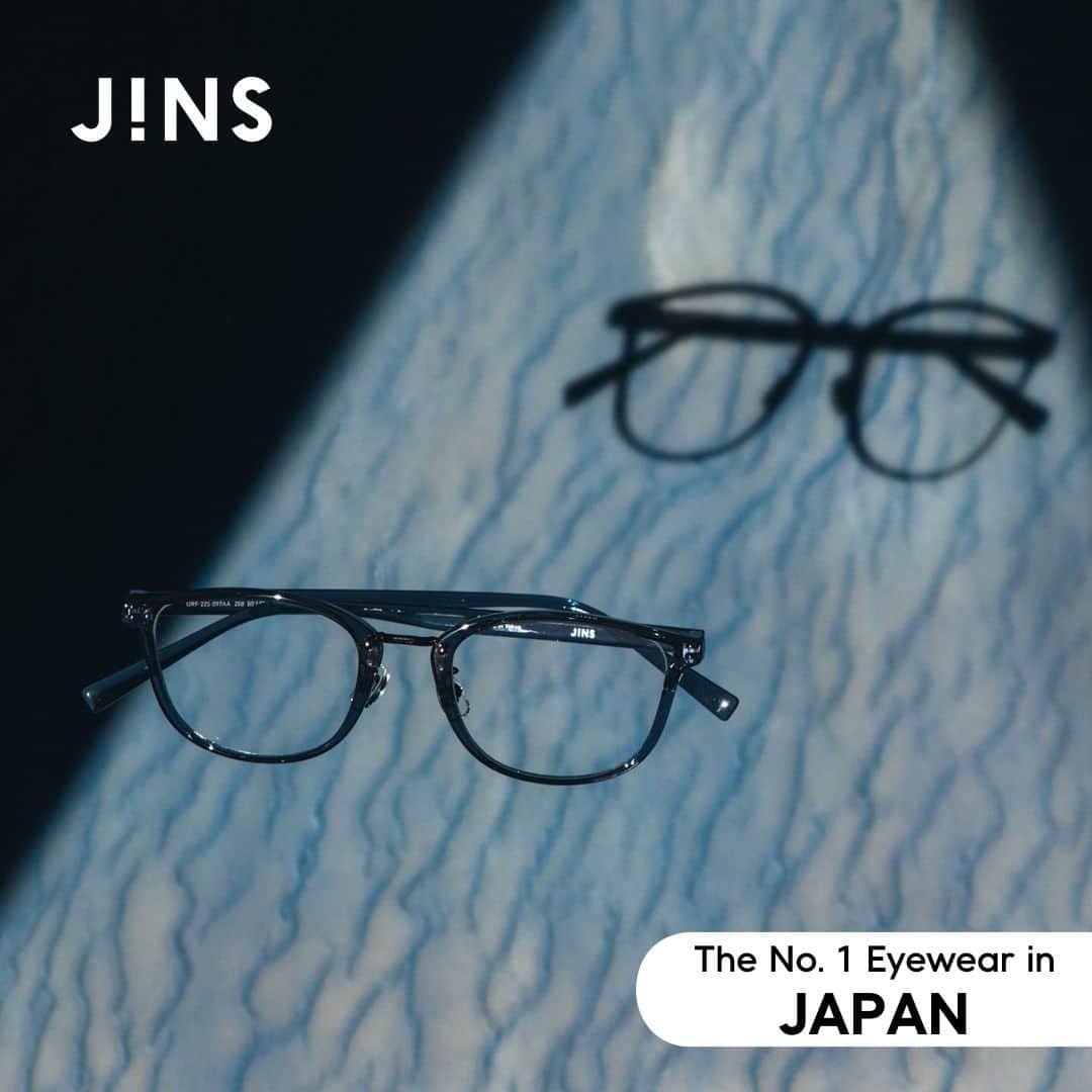 JINS PHILIPPINESのインスタグラム：「The ultimate lightweight eyeglass experience—these frames won't slip down your face.  FRAME: URF-22S-097-394  ##JINS #glasses #eyewear #airframe #fashionableglasses #stylishglasses #lightweight #designedinTokyo #highquality #since2001」