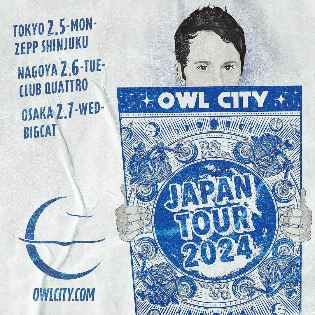 アウル・シティーのインスタグラム：「🦉🌃+ 🇯🇵  Owlcity.com」