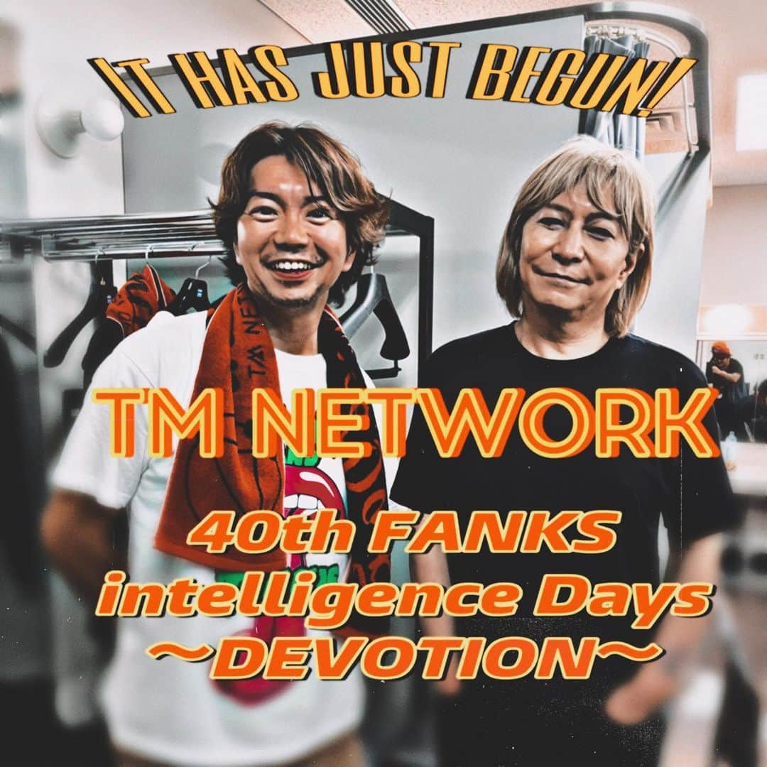 田辺晋太郎さんのインスタグラム写真 - (田辺晋太郎Instagram)「【TM NETWORK 40th FANKS intelligence Days 〜DEVOTION〜 ツアースタート！】  いよいよ始まりました！ 最も敬愛するアーティスト  TM NETWORK 様の40周年ツアー！  その名も  【TM NETWORK 40th FANKS intelligence Days 〜DEVOTION〜】  初日、府中の森芸術劇場での公演に詣でる事が出来ました！！  尊崇の念を全身全霊で表現出来るアーティストが新曲をガンガン出してなおかつツアーもやってくれる、こんな幸せがあるでしょうか！？！？  今回のツアーは新曲や今までライブでやったことない曲もあり、さらにリアレンジされた正に今、現代の少し先を行く最先進に進化を遂げた名曲の数々が我々 #fanks の心をわしづかみにしてくれます！！  あぁ、、、神です、神様です。  #tmnetwork 好きな方は是非この40周年ツアーにお詣り頂く事をオススいたします！  先生、宇都宮さん、木根さん、そしてスタッフの方々、本当にありがとうございます!  ふくりゅう、そしてソウルメイトFANKSの #住吉美紀 ちゃん！いつもBE TOGETHERしてくれてありがとう！！  #tetsuyakomuro #tk #小室哲哉 #宇都宮隆 #木根尚登 #tmn #epicsony #cityhunter #getwild」9月8日 9時18分 - meat_meister_tanabe_shintaro