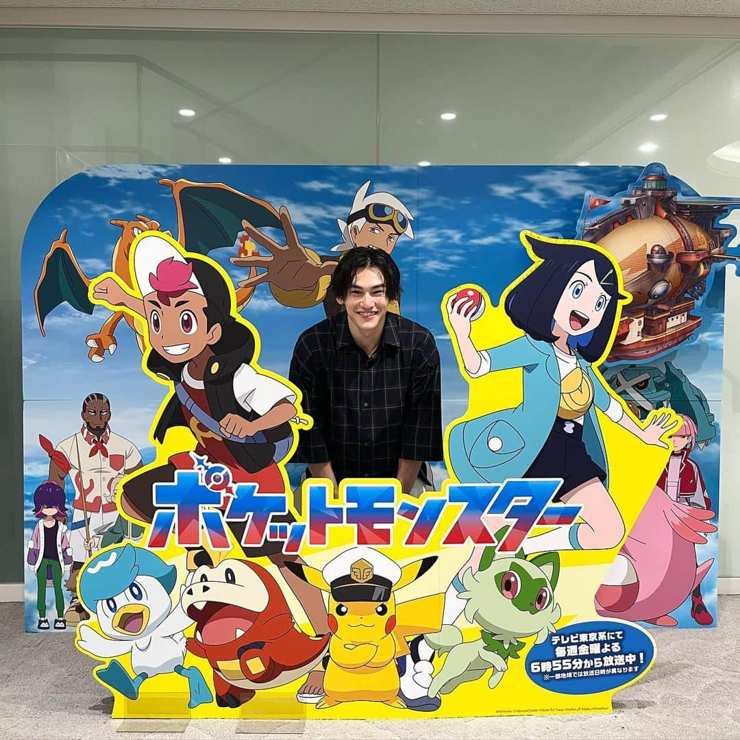 パース・ナクンのインスタグラム：「one step closer to my dream of being in Pokémon ✨💛」