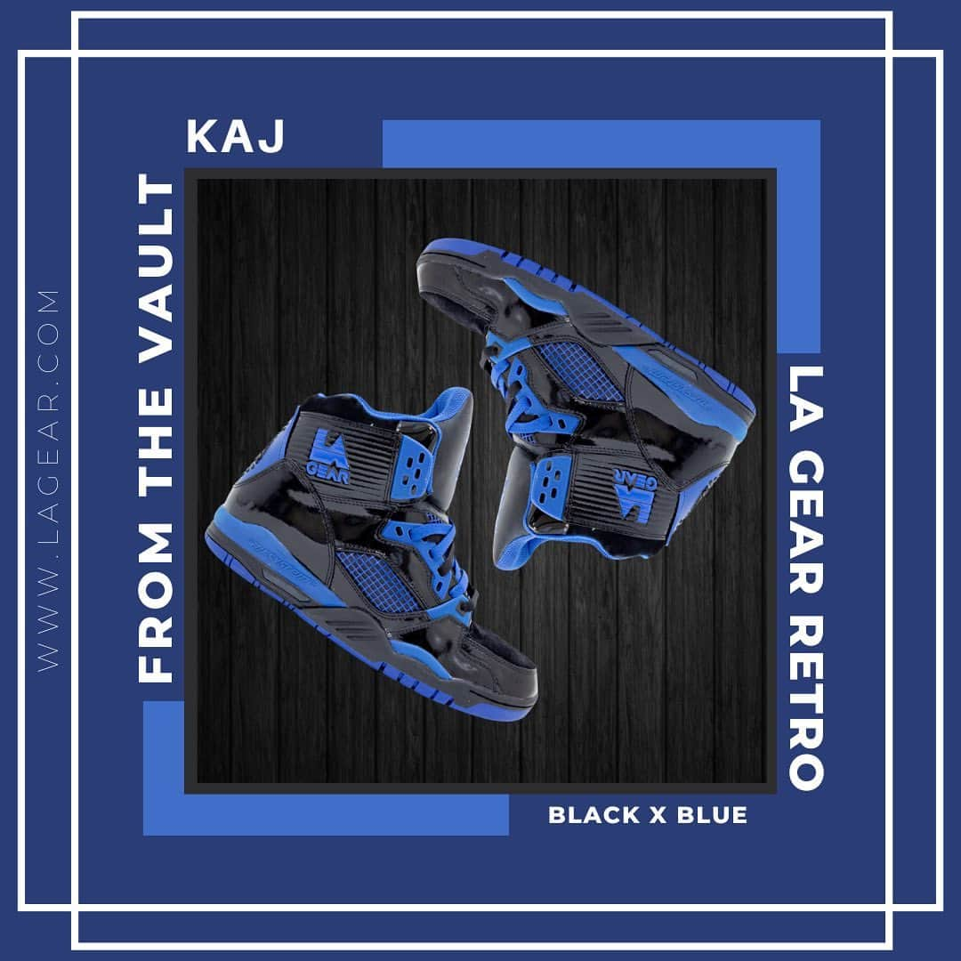 LAギアさんのインスタグラム写真 - (LAギアInstagram)「LIMITED STOCK • Don’t miss the exclusive release From the Vault: KAJ inspired by LA Gear’s iconic 90s heritage. Available in black x blue and yellow x red. #lagear #lagearstyle #kaj #hightops #kicks #sneakers #sneakerheads #retro #sneakersaddict」9月8日 10時31分 - lagear