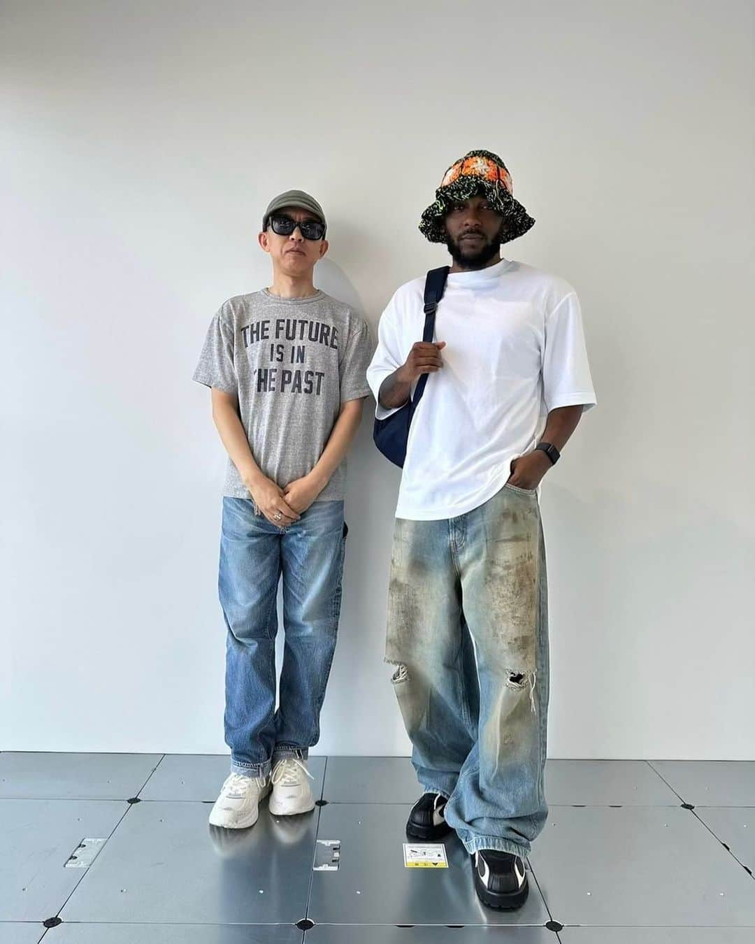 NIGOさんのインスタグラム写真 - (NIGOInstagram)「Thanks for visiting @kendricklamar 🇯🇵」9月8日 11時07分 - nigo