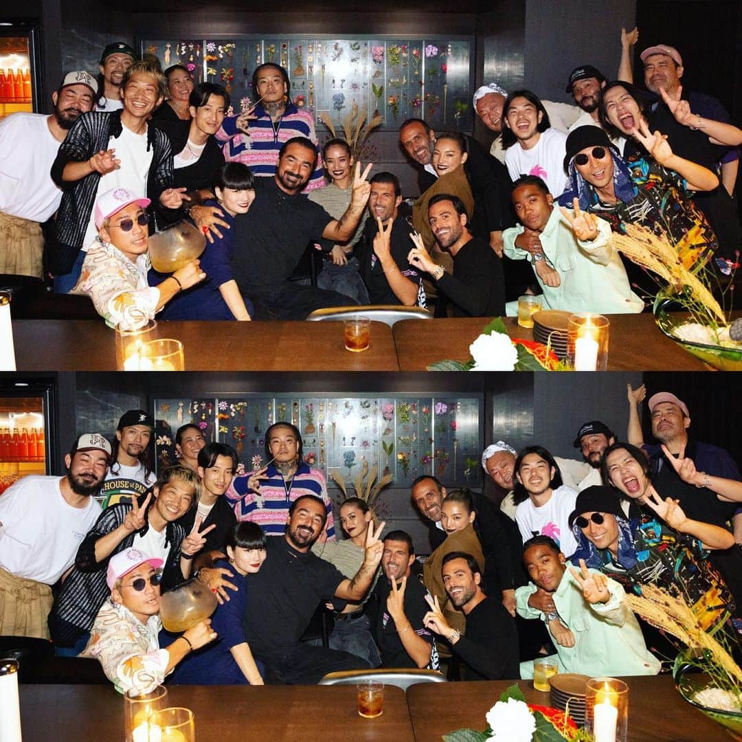 野替愁平さんのインスタグラム写真 - (野替愁平Instagram)「Good to see you @other__matters 🤝✨  great night with friends🫶✨ Thanks for having me🤲 @palmangels  #PalmAngels」9月8日 11時45分 - sway_ldh
