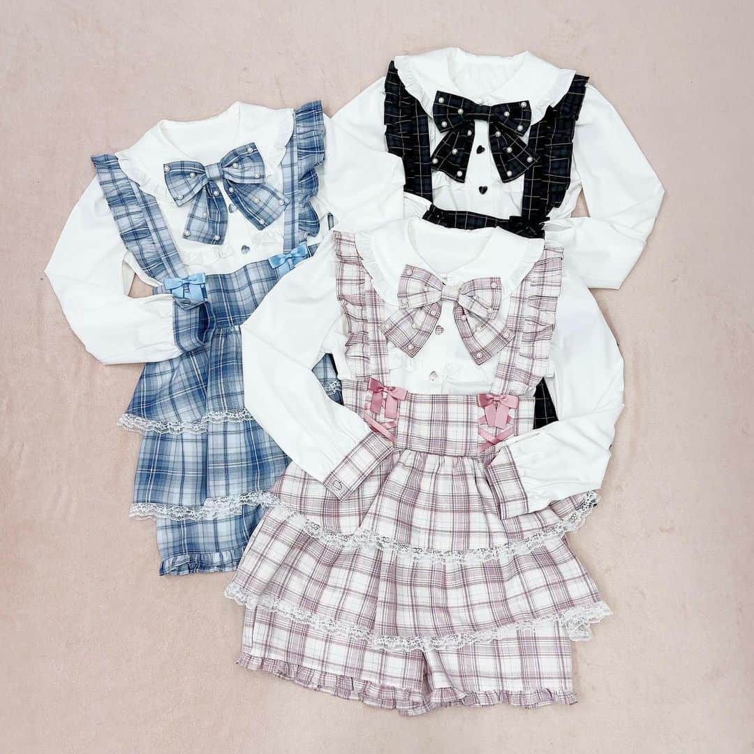 Ank Rougeさんのインスタグラム写真 - (Ank RougeInstagram)「🎀 Special set 🎀 対象のブラウス ...