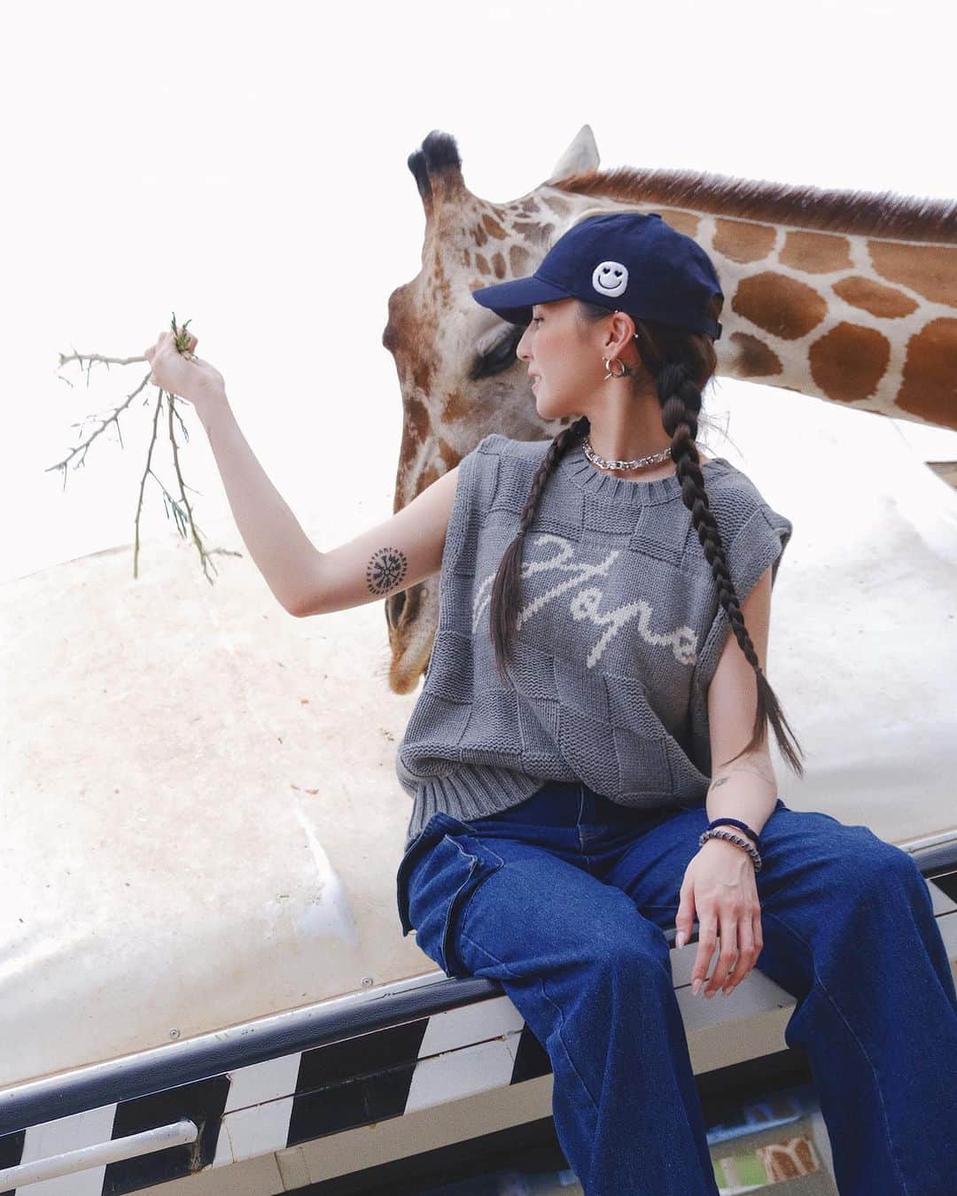 孫尤安（YoannaS）のインスタグラム：「🦒🤍」