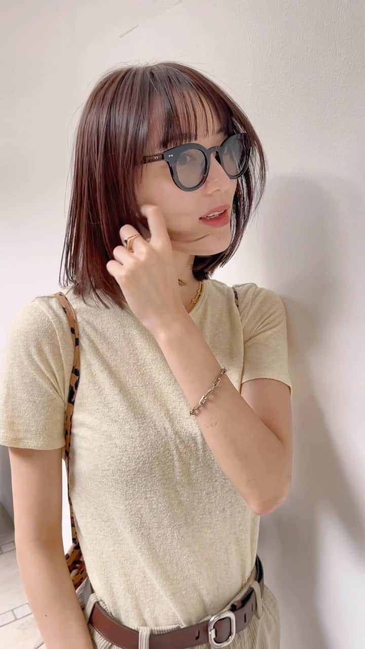金田和樹のインスタグラム：「秋のマロンブラウン♡」