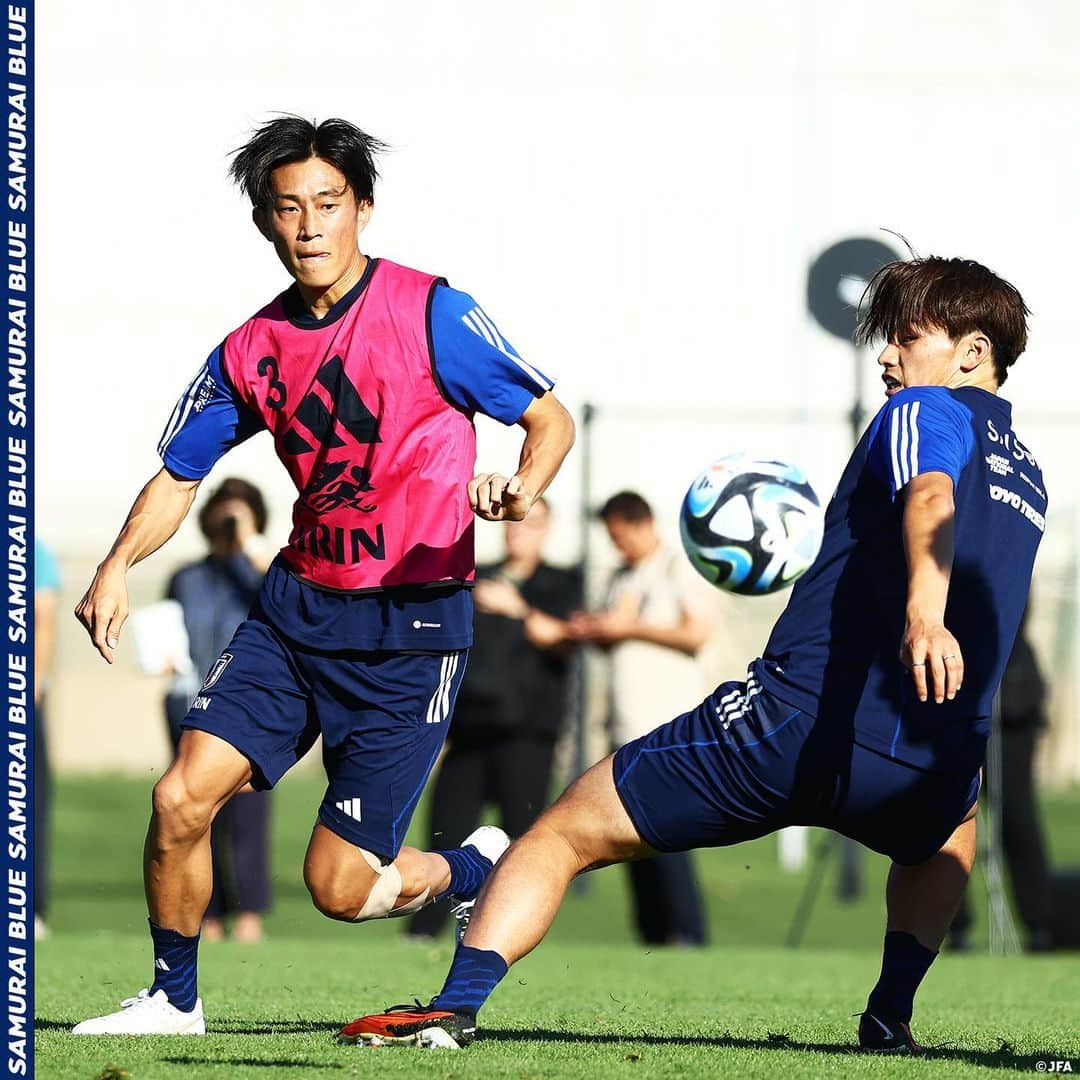 日本サッカー協会さんのインスタグラム写真 - (日本サッカー協会Instagram)「. 🔹#SAMURAIBLUE🔹 【2023.9.7 Training Report✍️】  快晴の空の下、冒頭30分以外を非公開で練習を行いました☀️  詳しいレポートはプロフィールのJFA公式サイト『JFA.jp』から✍  ⚔NEXT MATCH⚔ 🏆国際親善試合 🗓️9.10(日) ⌚️3:45(🇯🇵) 🆚ドイツ🇩🇪 🏟フォルクスワーゲン・アレーナ 📺#NHK 総合テレビにて全国生中継  #夢への勇気を #jfa #daihyo #SAMURAIBLUE #サッカー日本代表 #サッカー #soccer #football #⚽️」9月8日 13時46分 - japanfootballassociation