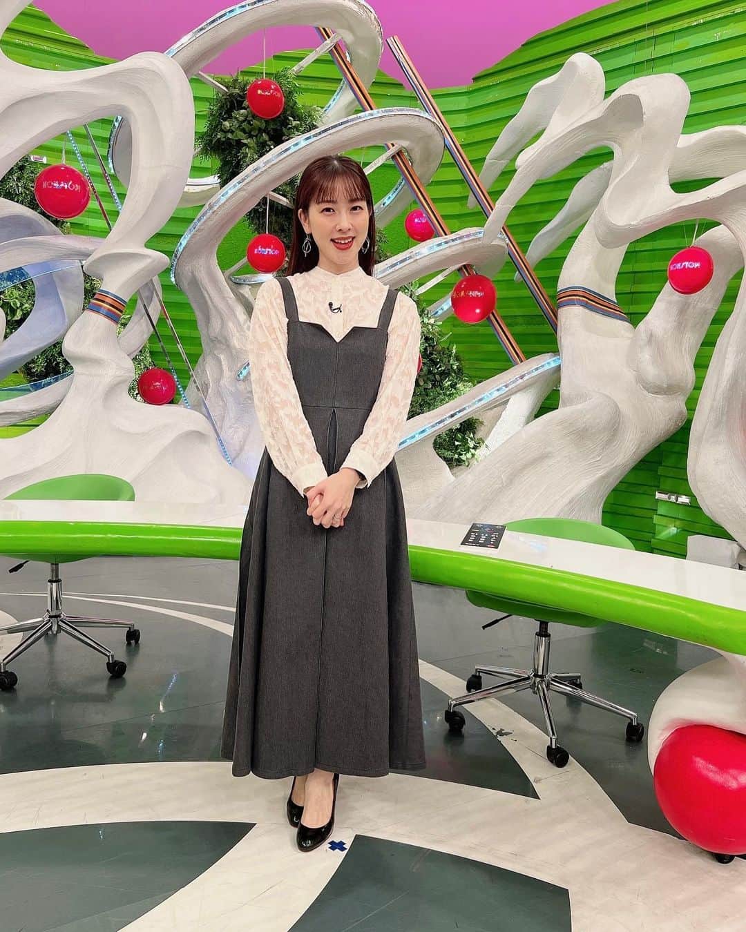 のインスタグラム：「・ 本日もありがとうございました☺︎   #三上真奈 @mana.mikami47  #衣装」