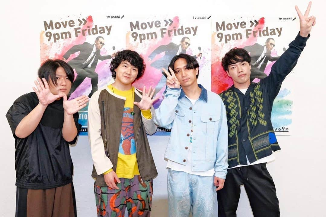 マカロニえんぴつのインスタグラム：「_  【MUSIC STATION】ありがとうございました‼️🙏✨  “悲しみはバスに乗って”  気持ちを込めて演奏しました🙈❤️‍🔥  #musicstation #ミュージックステーション #Mステ #悲しみはバスに乗って #マカロニえんぴつ #大人の」