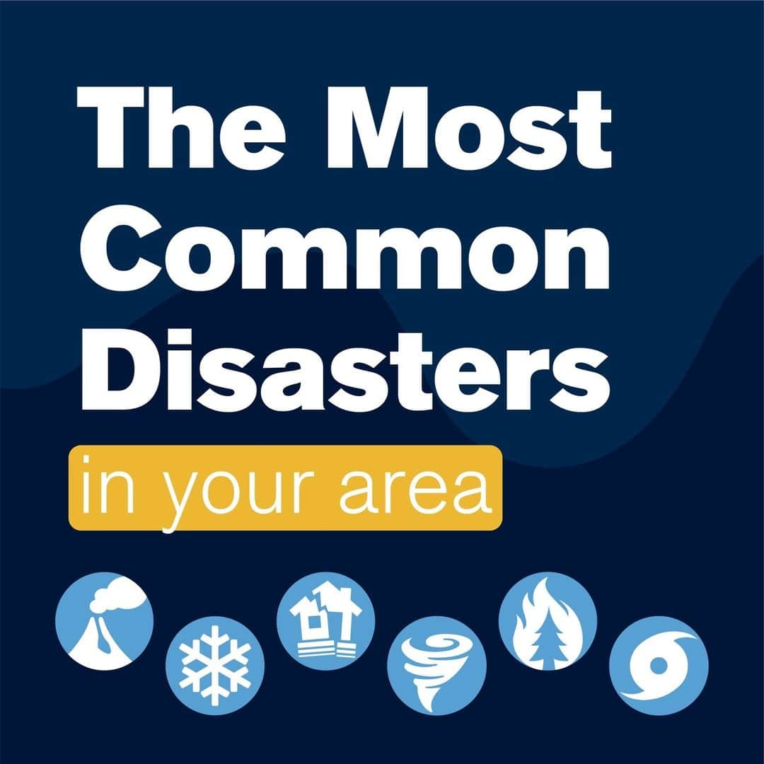 ネーブ・キャンベルのインスタグラム：「🌪️ Disasters can strike anywhere and at any time. 🔥 It’s critical to know what climate disasters are most common in your area in order to prepare, make a plan and stay informed if one strikes.  Save this guide for reference and download the Red Cross Emergency app to get the latest weather updates.  For more tips on how to prepare for emergencies, tap the link in our bio.  #RedCross #NPM2023 #ClimateDisaster #EmergencyPreparedness #BeReady #DisasterPreparedness」
