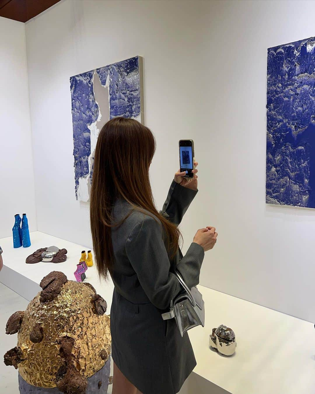 ハン・ボルムさんのインスタグラム写真 - (ハン・ボルムInstagram)「친구들이랑 #frieze」9月9日 0時21分 - han_bling_