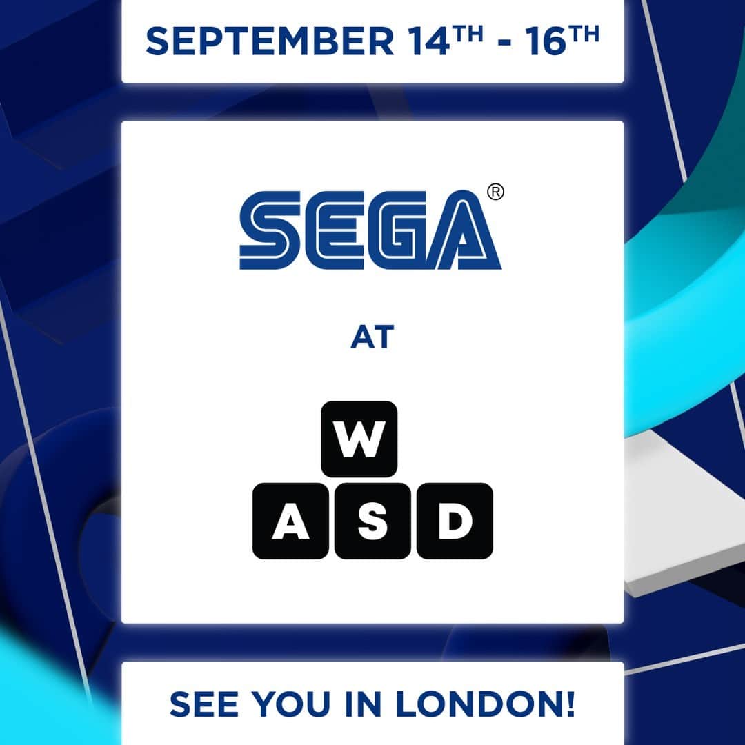 SEGAさんのインスタグラム写真 - (SEGAInstagram)「We're bringing the party to @wasdlive 🎉   Join us in London from September 14th to 16th for an epic SEGA experience!」9月9日 1時00分 - sega