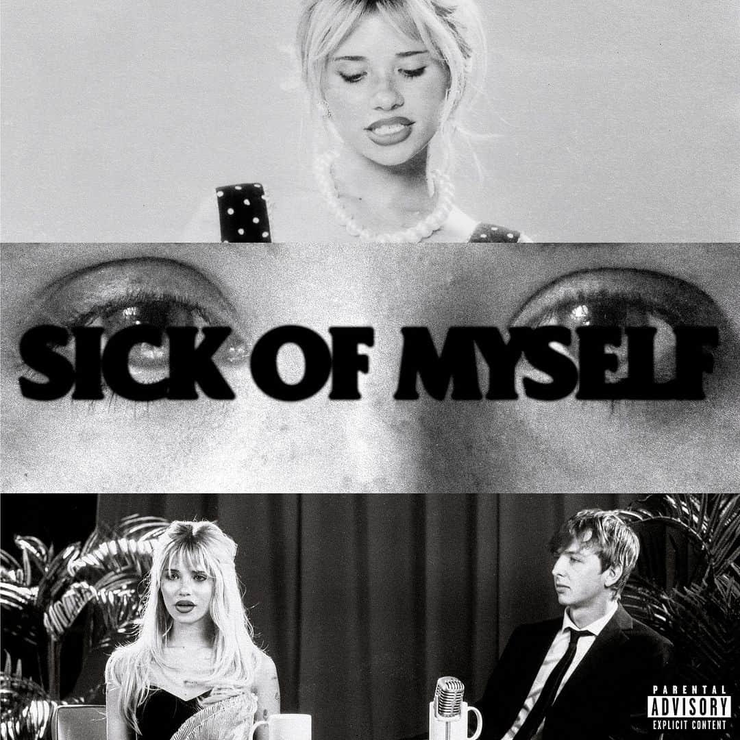 のインスタグラム：「【Nessa Barrett】 新進気鋭のDJ/プロデューサー #Whethan  とのコラボ曲「sick of myself」をリリース💞  ダーク・ポップな要素と クールで大人っぽい彼女の歌声がマッチ🩷🩷  世界中のダンスフロアで 火がつくこと間違いなしの1曲💃  新曲はこちらから☛ 🎧https://Japan.lnk.to/SOMFA」