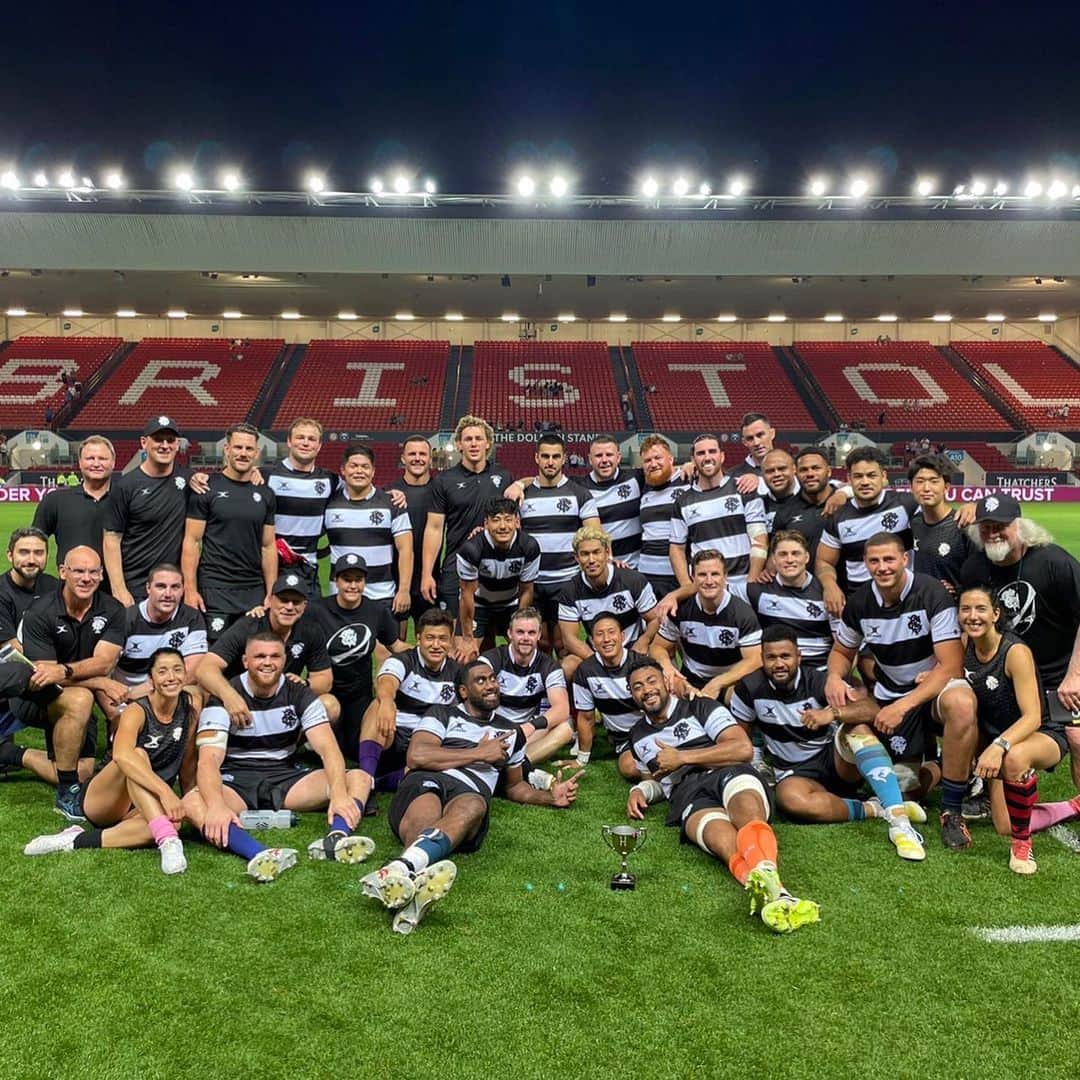 山中亮平のインスタグラム：「vs Bristol Bears WIN🔥  #Baabaas #rugby」