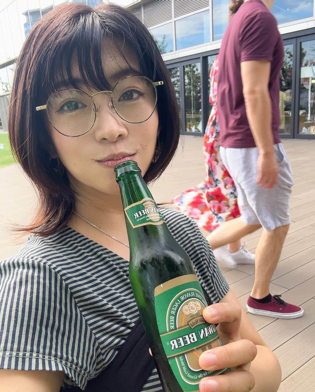 範田紗々さんのインスタグラム写真 - (範田紗々Instagram)「最近お酒持ってる写真ばっかり〜〜〜🤤 #渋谷PARCO #台湾PARCO #麗郷渋谷店  #台湾料理 #しじみ醤油漬け」9月8日 16時26分 - handa_sasa