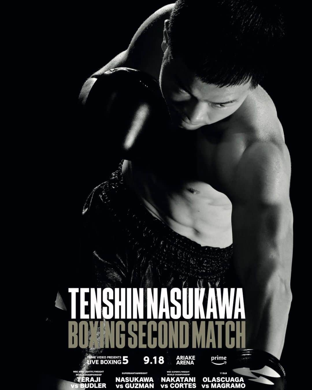 那須川天心さんのインスタグラム写真 - (那須川天心Instagram)「9/18 TENSHIN NASUKAWA SECOND MATCH  ポスターアツい🔥🤙」9月8日 17時22分 - tenshin.nasukawa