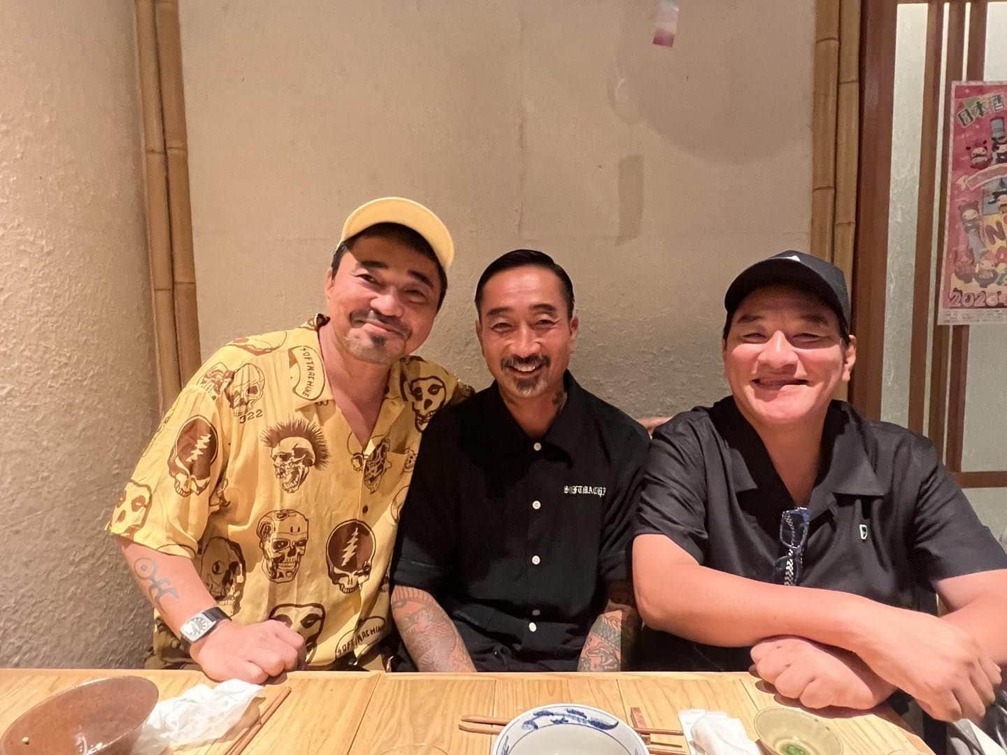 石野卓球のインスタグラム：「Soft machineこうすけと日本酒の宴」