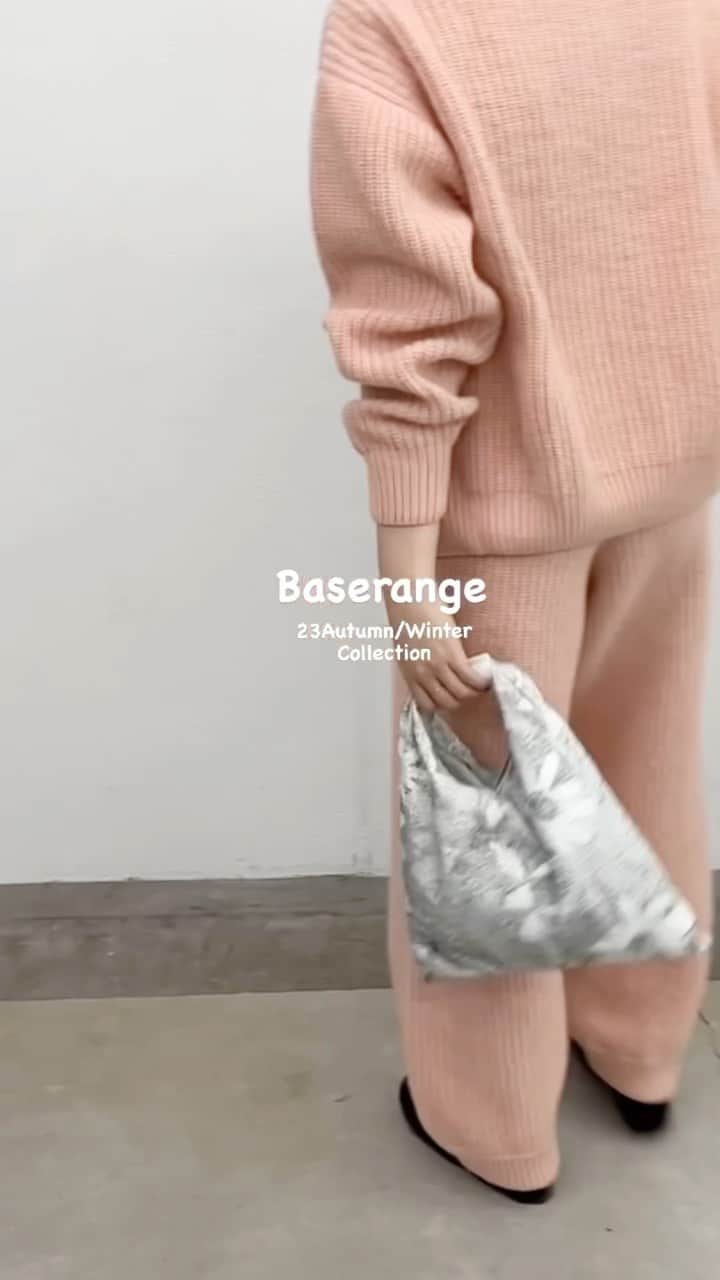 のインスタグラム：「Baserange、23Autumn/Winter入荷しております🧺🤍」