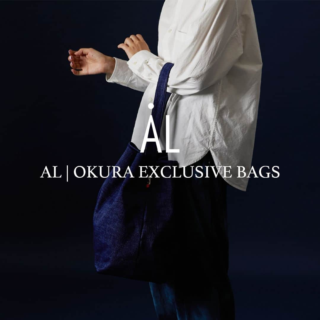 ハリウッドランチマーケットのインスタグラム：「OKURA別注のALのアイテムは和紙糸とキュプラ糸を使用した生地をNAVYで染め上げたスペシャルアイテムです。  詳細は @seilin_official ストーリーズハイライト"FEATURE" または、SEILIN ONLINE SHOPよりご覧いただけます。 https://www.hrm-eshop.com/shop/pages/al-okr.aspx  ------------------------------- (Dear international customers) We offer international shipments. Please visit SEILIN ONLINE SHOP to make purchases. -------------------------------  #AL  #okura  #聖林公司 #seilin」