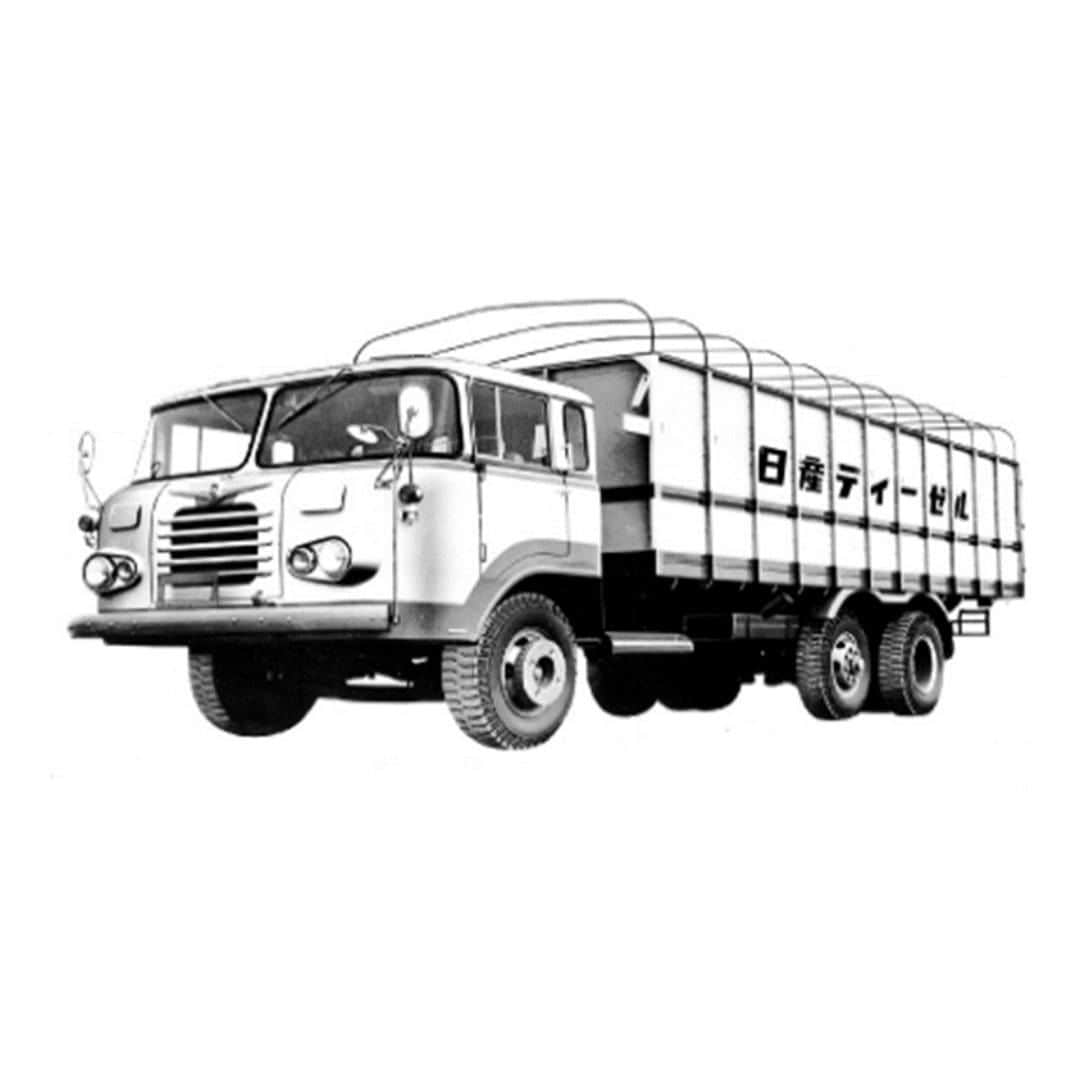 ＵＤトラックスのインスタグラム：「ＵＤトラックス クラシック車両図鑑 Vehicles from our proud past -------------------------------------- 6TWDC12（車両型式/Model） 1963（製作年/Year） 11t（最大積載量/Payload Capacity） 19.47t（車両総重量/Weight） 6×2（軸タイヤ配列/Axle Configuration） UD6（エンジン/Engine） 230ps（最高出力/Horsepower） --------------------------------------  #udtrucks #udトラックス #classictruck #旧車 #trucks #トラック」