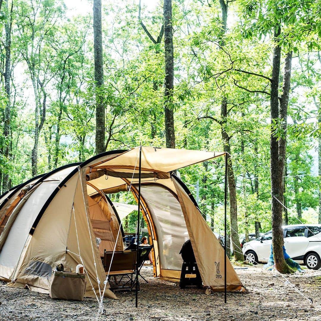 キャンプ情報サイト［ランタン］さんのインスタグラム写真 - (キャンプ情報サイト［ランタン］Instagram)「CAMP SMILE STYLE ／ リビングスペースが広くて快適！ DODのカマボコテントでファミキャンを楽しむ ＼ いろんなキャンパーのキャンプスタイルを現地取材と一般キャンパーからの投稿で数多く掲載してます。 . . 詳しくは @lantern.camp webサイトをご覧ください . . #camp #camping #camplife #outdoor #travel #trip #lantern_smile #キャンプ #キャンプ用品 #アウトドア #テント #自然 #旅行 #キャンプ初心者 #キャンプ好きな人と繋がりたい #アウトドア好きな人と繋がりたい #camper #外遊び #キャンプスタイル #マキノ高原キャンプ場 #ファミリーキャンプ #ファミキャン #ZANEARTS #ゼインアーツ #DOD #ディーオーディー #カマボコテント #ダストボックス」9月8日 18時17分 - lantern.camp