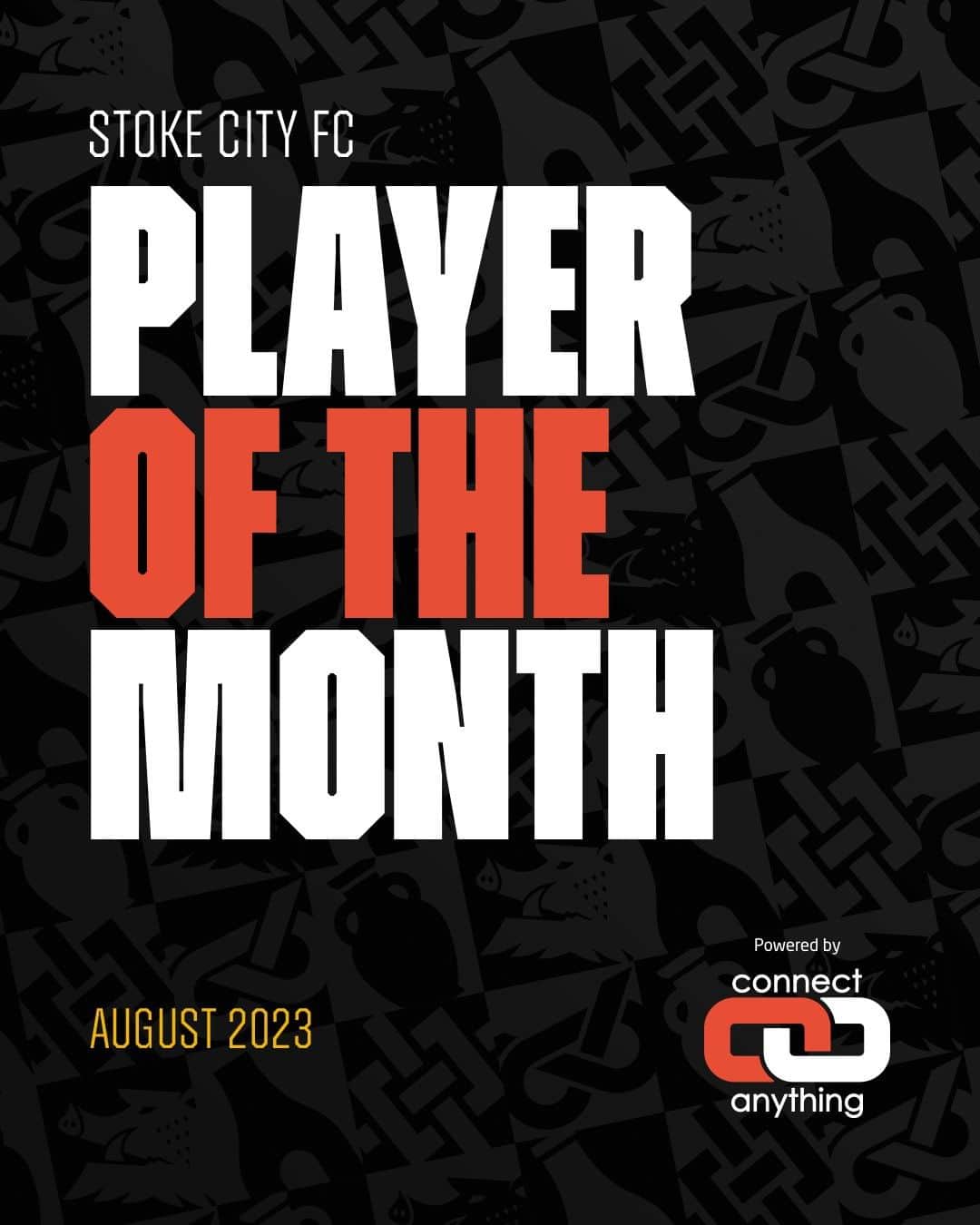 ストーク・シティFCさんのインスタグラム写真 - (ストーク・シティFCInstagram)「It's time to choose August's Connect Anything Player of the Month 🗳️  Voting link in the bio.  #StokeCity #SCFC」9月8日 18時10分 - stokecity