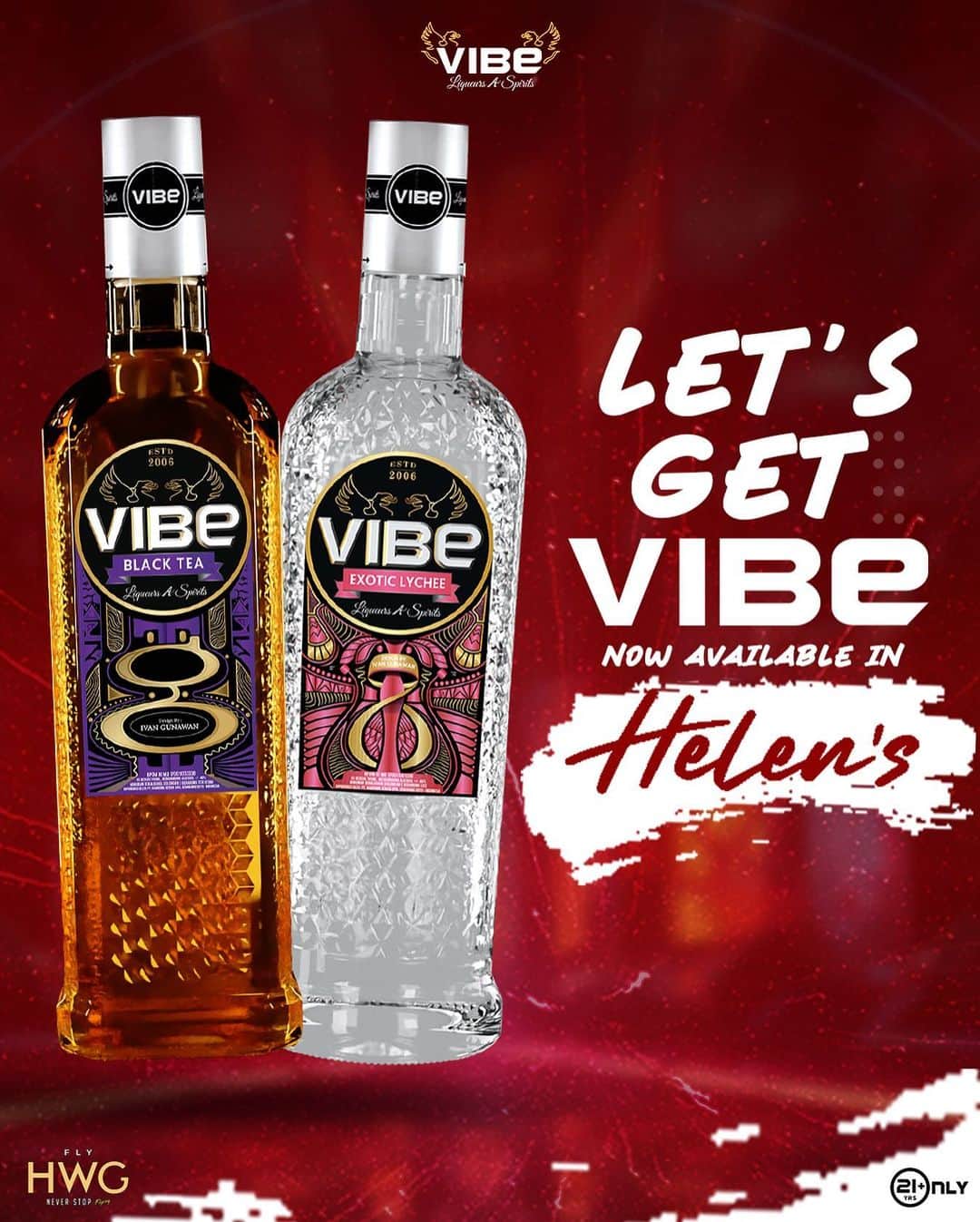 Ivan Gunawanさんのインスタグラム写真 - (Ivan GunawanInstagram)「Exciting news: Our favorite drinks @vibe.indonesia is now ready to serve at Helen's @hey.helens @hwgroupofficial near you.  Cheers to the great taste and sip your way to happiness!  #vibeindonesia  #vibexivangunawan  #HWGROUP  #helens」9月8日 18時25分 - ivan_gunawan
