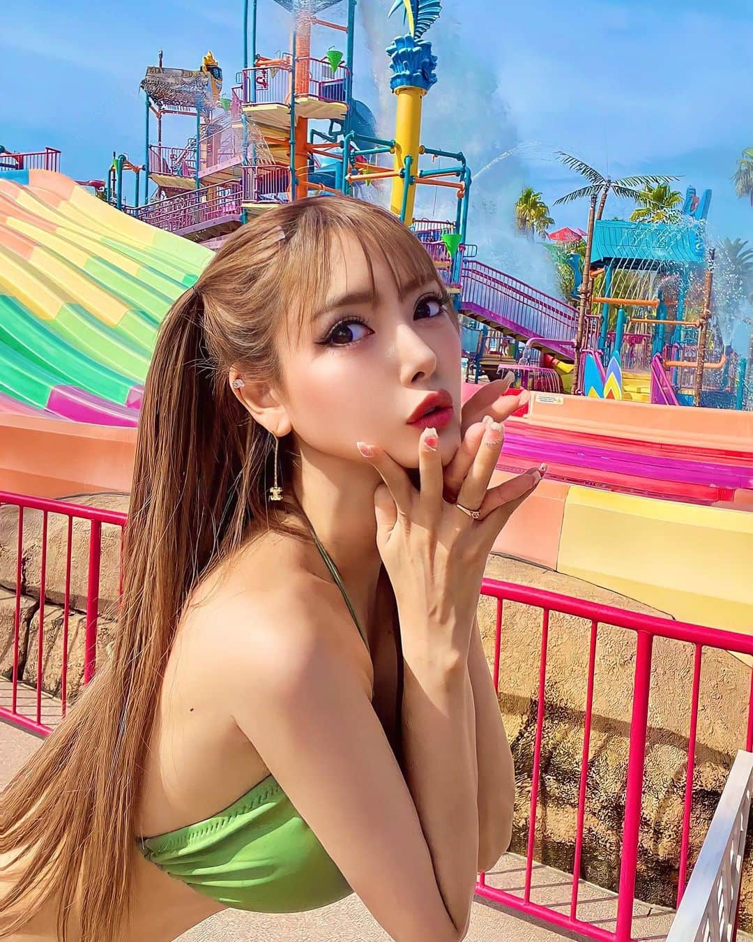 葉月芽生さんのインスタグラム写真 - (葉月芽生Instagram)「🌴🌈💕」9月8日 18時44分 - mei_hazuki