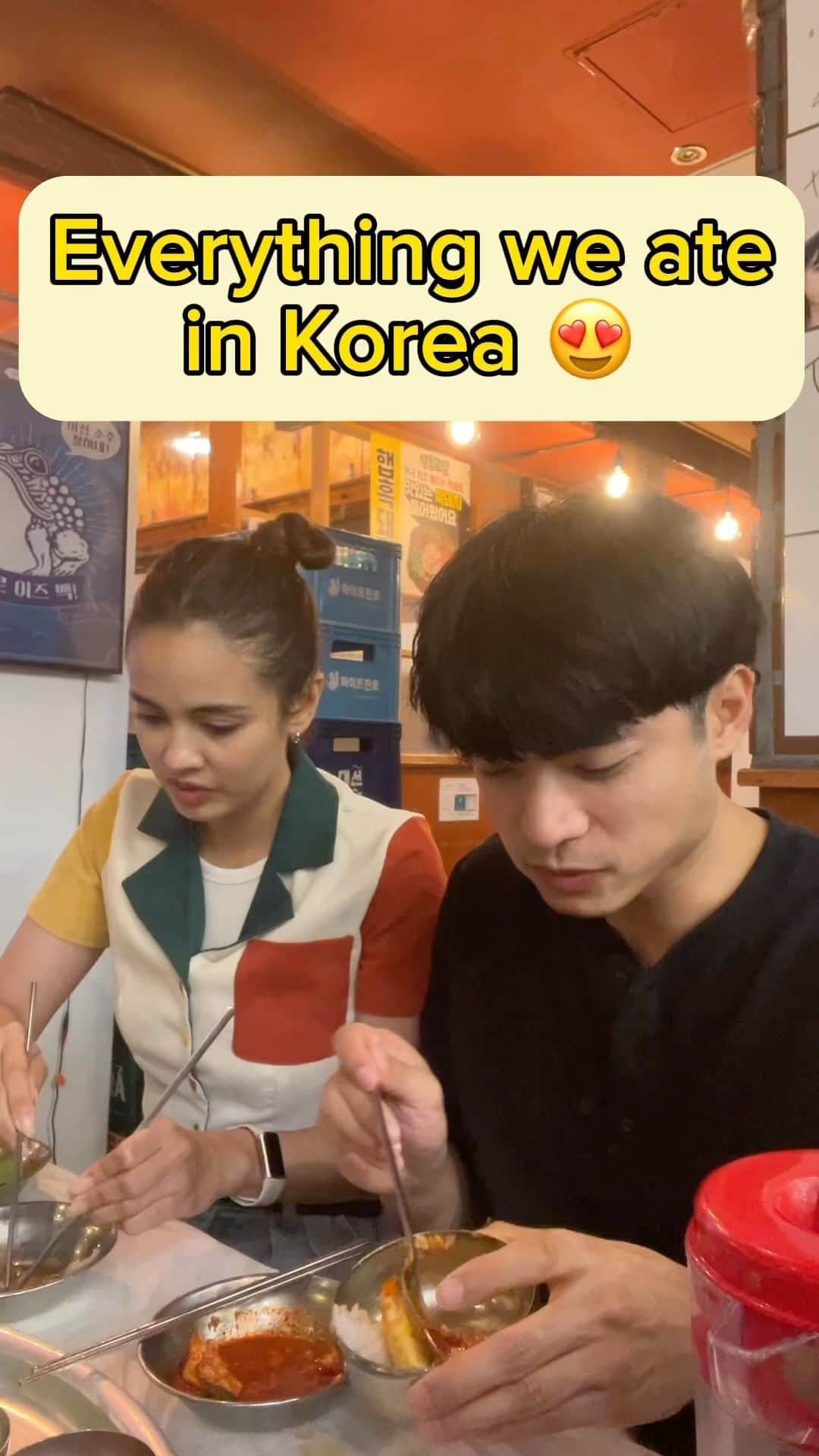 ミーガン・ヤングのインスタグラム：「We ate sooooooo much during our recent trip to Seoul! From recommendations to just randomly finding places, we have found some go-to places na babalikbalikan namin. We’re excited to travel to either Taipei or Singapore for another food crawl because @cebupacificair is in their PISO SALE ERA once again💛   The #CEBSuperSeatFeast is from September 7-10, 2023 - this is for travels between April 1-August 31, 2024 💙  Book your seat now at cebupacificair.com and let’s fly every Juan!!! #CEBSuperSeatFest」