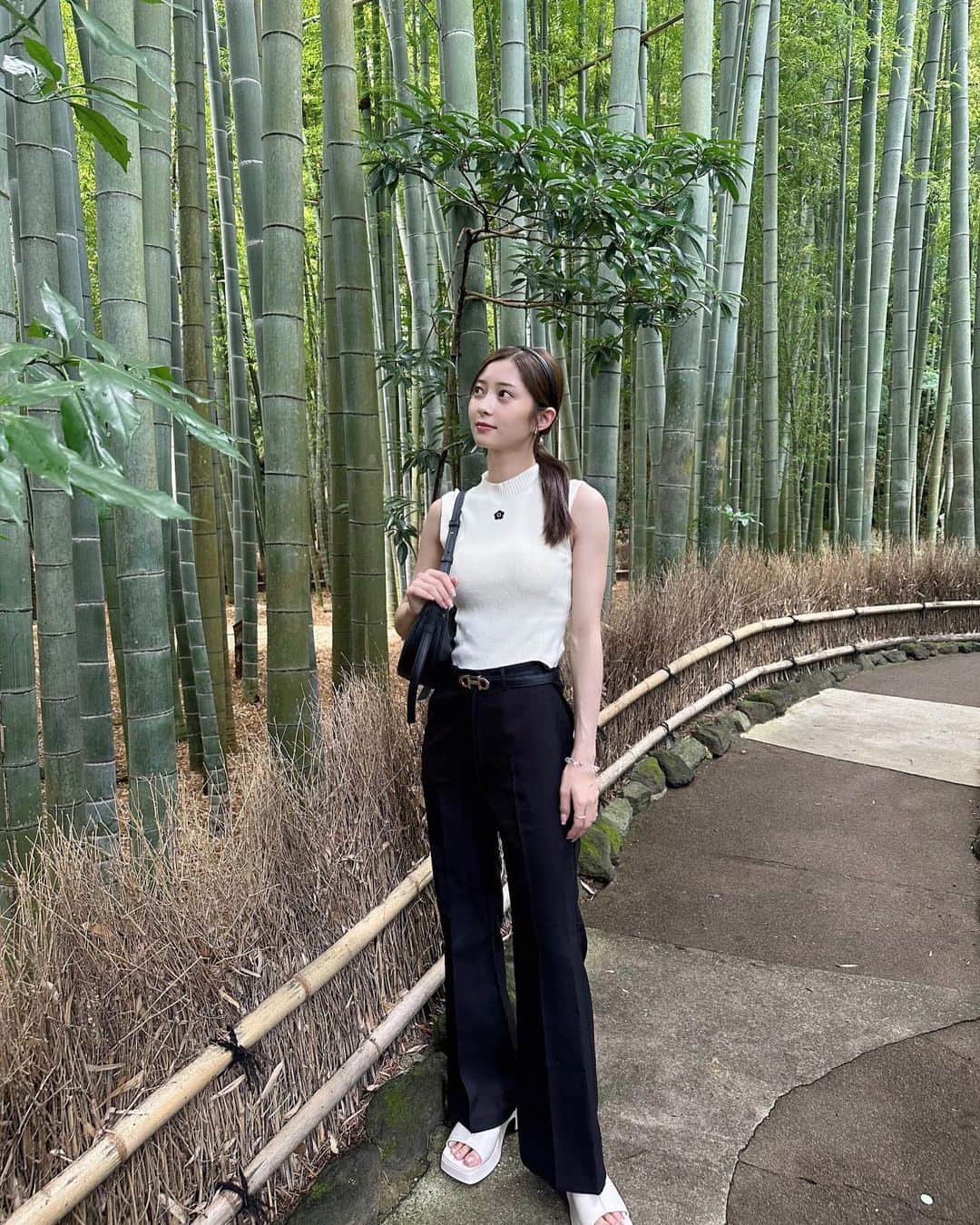 松川星さんのインスタグラム写真 - (松川星Instagram)「⁡ 報国寺へ🎋 竹と緑に癒された…♡」9月8日 19時05分 - akarin__rin