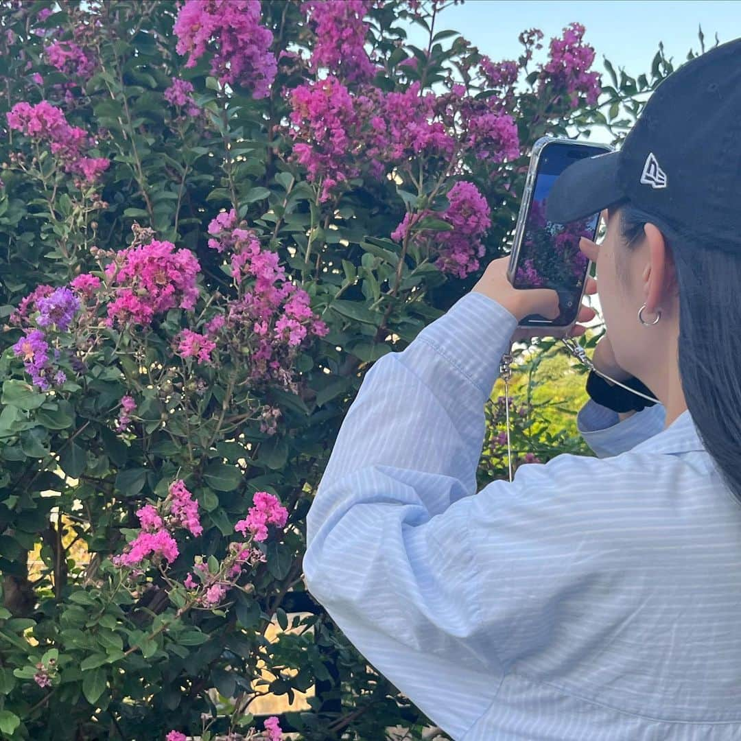 永井愛実さんのインスタグラム写真 - (永井愛実Instagram)「💙👕🧊🩵🤍 ・ ・ お散歩 最近涼しくなってきたよね🦥」9月8日 19時16分 - nagai_manami_0921