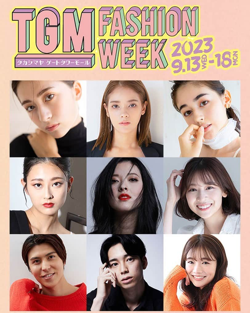 セントラルジャパンのインスタグラム：「タカシマヤゲートタワーモール スペシャルファッションショー｢TGM RUNWAY｣出演決定✨ ･ ･ 9/18(月祝) タカシマヤゲートタワーモール 7F ローズテラス 14:00〜/16:00〜 ･ ･ TGMおすすめの2023年秋冬コードをまとってファションショーに登場！TGMファションウィークのファイナルを飾るランウェイをお見逃しなく！ ･ ･ ･ https://www.jr-tgm.com/cp/tgmfw/ . . model CATEGORY♡「Ladies group2」高橋あんな　@juhtaka ・サトミ @i__am_satomi ・凛々藍 @li.lilia.a ・佐倉えり　@skp__12 MIKIMOMO @momo__miki ・蒼井めぐ　@meguu._.aoi  model CATEGORY♡「Men」櫻井将治　@shojisakurai ・多喜壮一郎　@souichirou_taki  talent CATEGORY♡川村茉由（MC）　@mayupi_k  . . #セントラルジャパン#モデル#モデル事務所#centraljapan#model#modelagency#entertainment#fashion#nagoya#tokyo#名古屋モデル事務所#東京モデル事務所#model#蒼井めぐ#凛々藍#サトミ#高橋あんな#佐倉えり#MIKIMOMO#櫻井将治#多喜壮一郎#川村茉由」