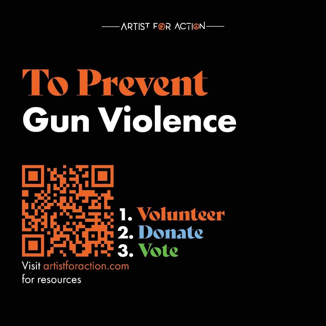 ナイル・ロジャースのインスタグラム：「I am an @artistforaction. We are a coalition of musicians who have come together to take on the gun violence epidemic and make our communities safer. Get involved now at artistforaction.com!」