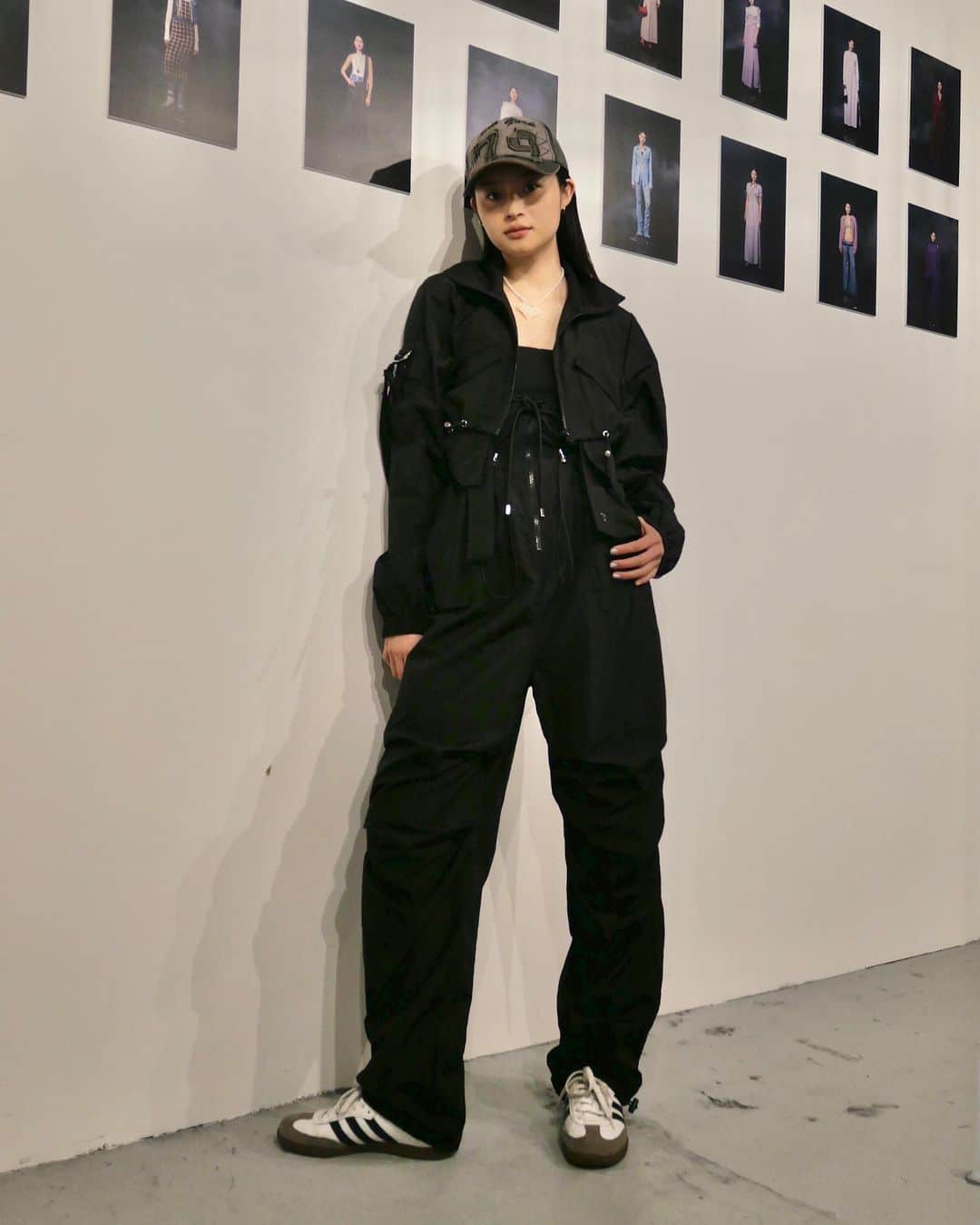 のインスタグラム：「【2023AW COLLECTION】 ✔︎Nylon Shaka Waders ✔︎Nylon Shaka Blouson   Special Thanks▶︎ @yumiko__f   #pameopose」